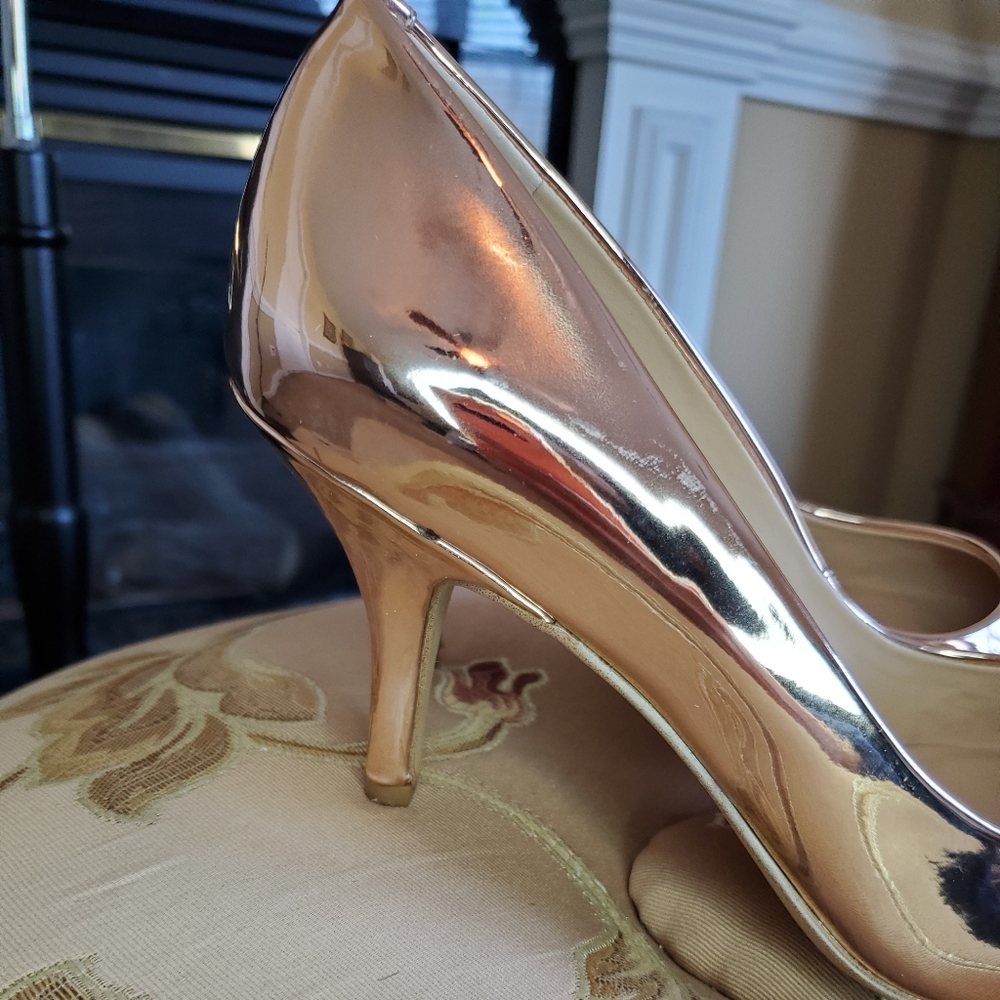 INC INTERNATIONAL CONCEPTS Rose Gold Heels - Picture 4 of 6